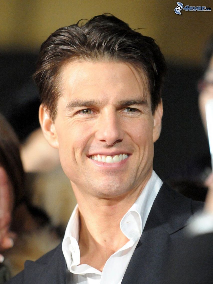Tom Cruise, uśmiech