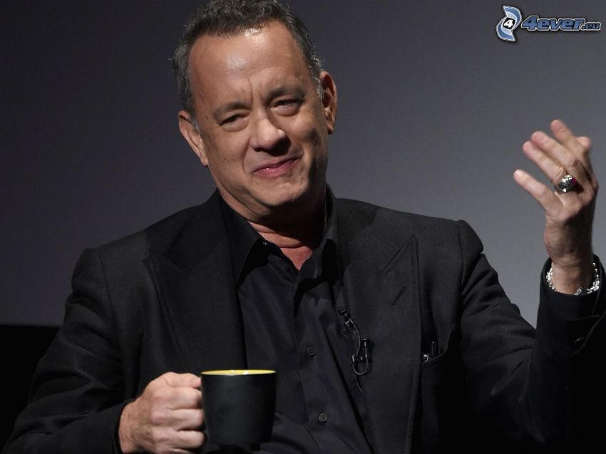 Tom Hanks, filiżanka