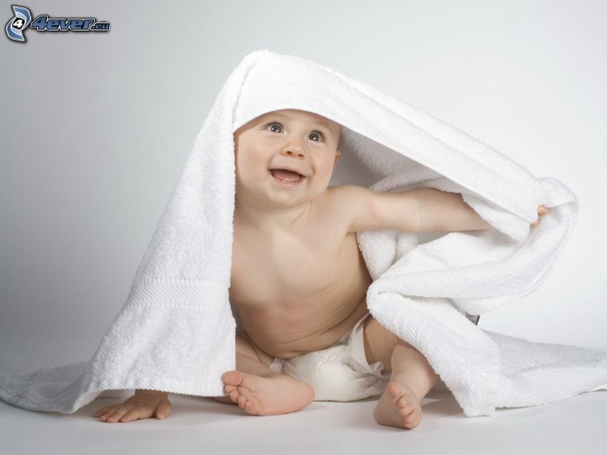 niemowlaki, ręcznik