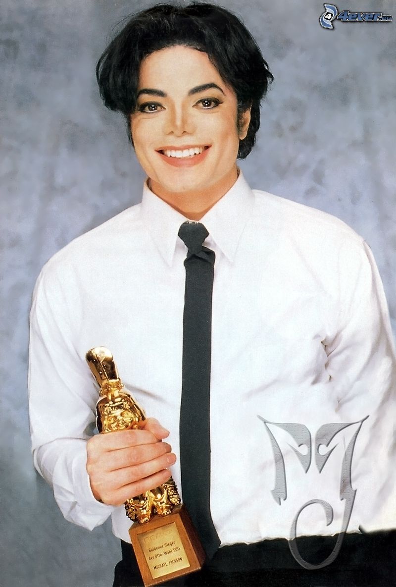 Michael Jackson, uśmiech, nagrody