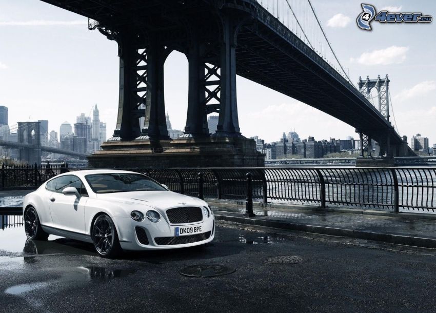 Bentley Continental, Manhattan Bridge