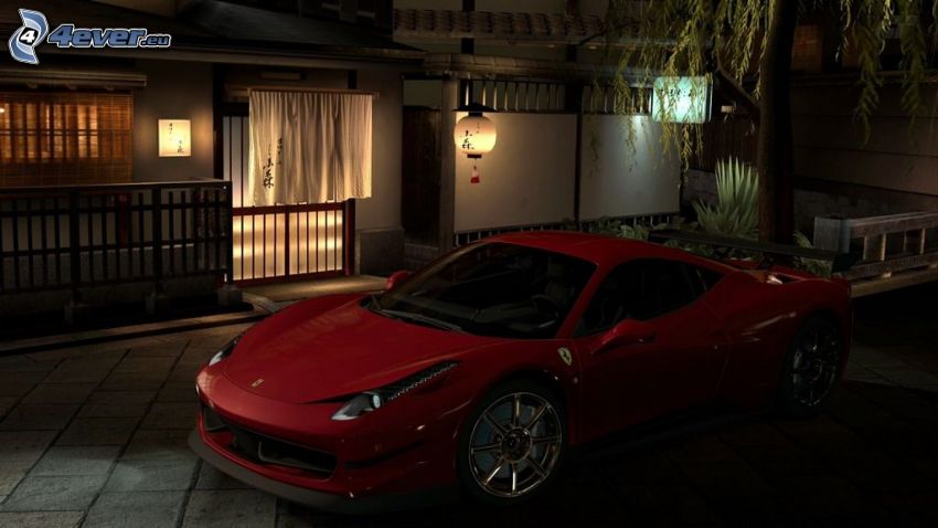 Ferrari, dom, ciemność