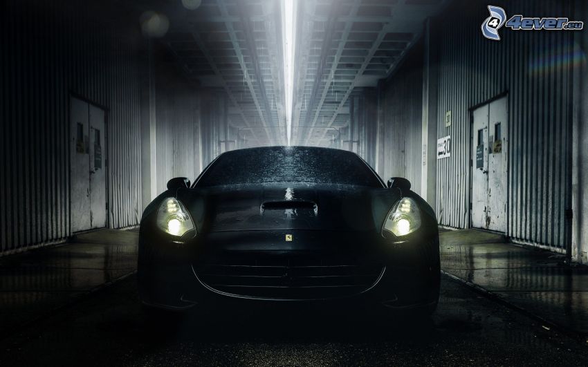 Ferrari California GT, światła