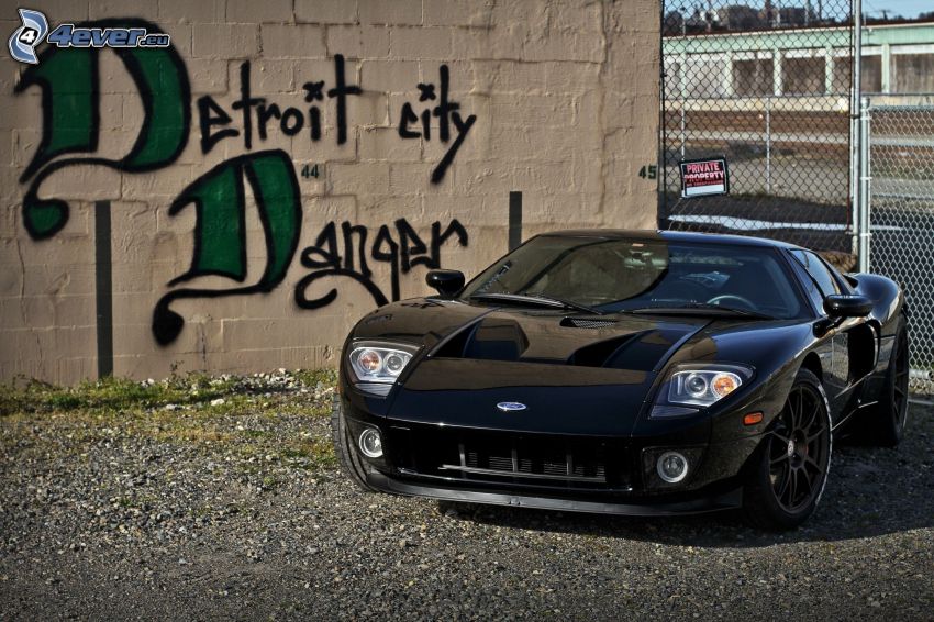 Ford GT, graffiti