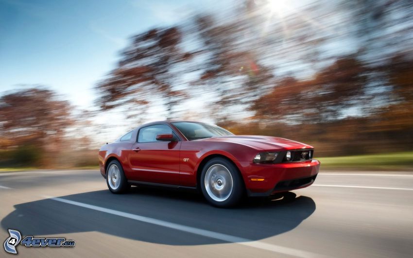 Ford Mustang, prędkość
