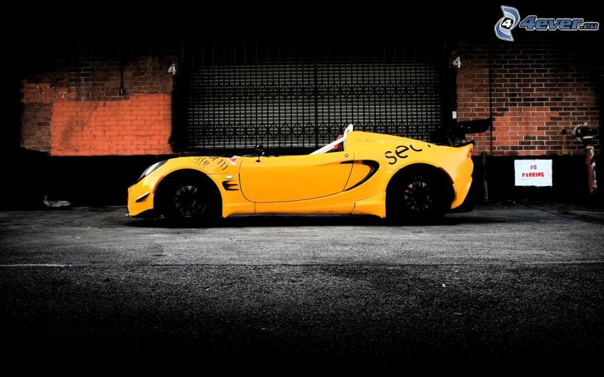 Lotus Elise, sportowe auto, kabriolet