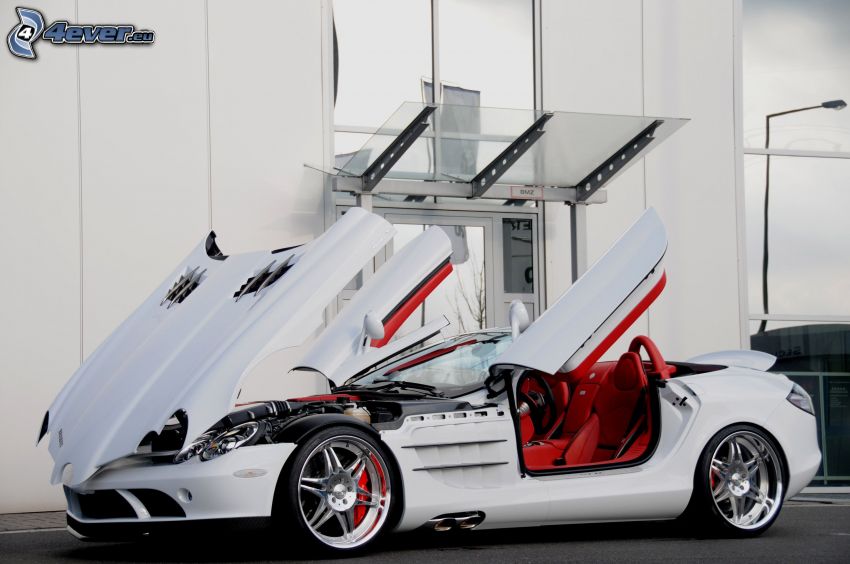 Mercedes-Benz SLR McLaren, kabriolet, drzwi