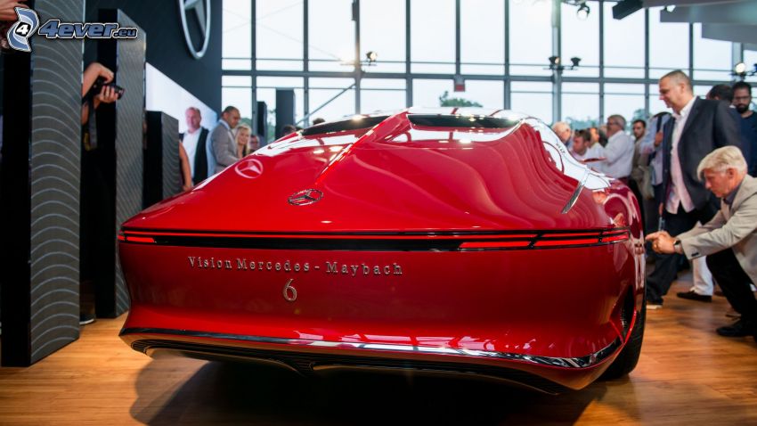 Mercedes-Maybach 6, wystawa, autosalon