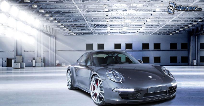 Porsche 911, garaże