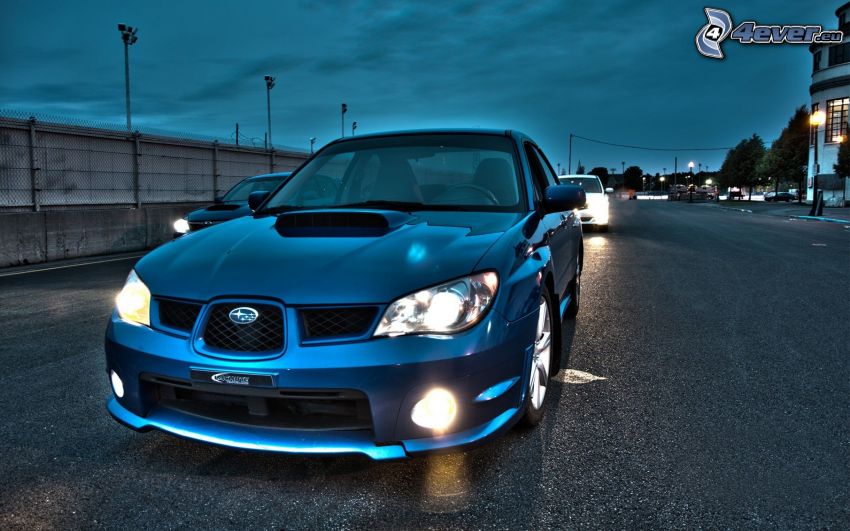Subaru Impreza, światła