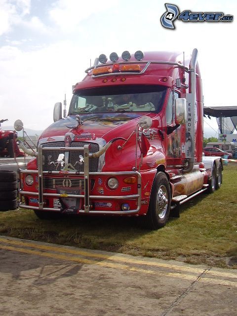 Kenworth T2000, tuning, ciężarówka, ciągnik