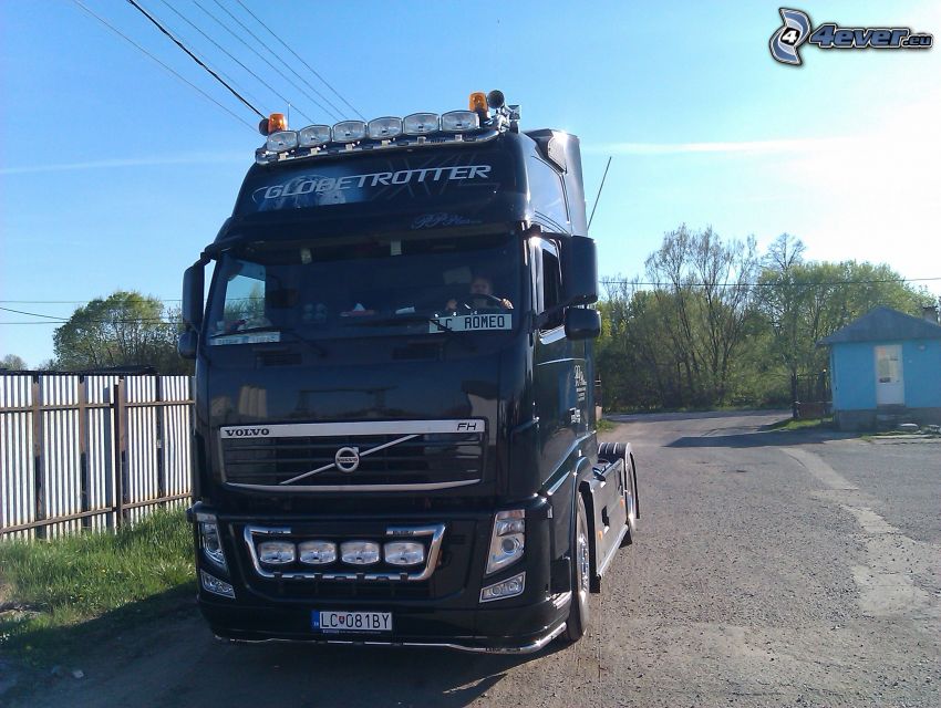 Volvo 500, Globetrotter, ciężarówka, ciągnik