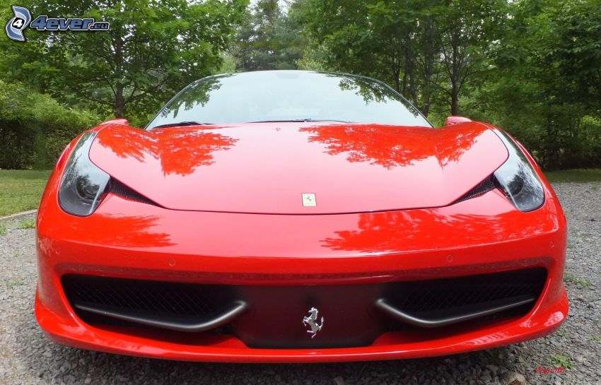 Ferrari, przednia maska