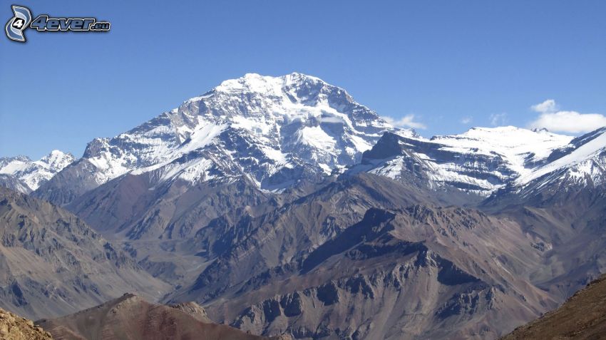 Aconcagua, góry skaliste