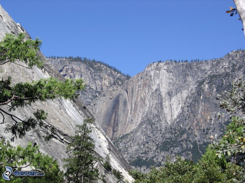 Park Narodowy Yosemite, skały