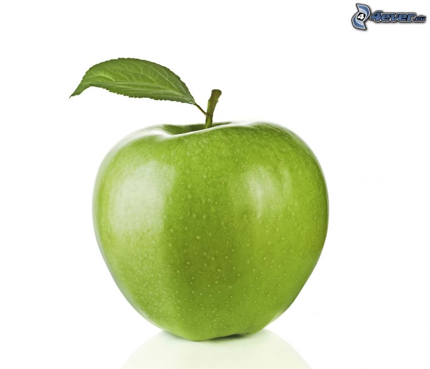zielone jabłuszko