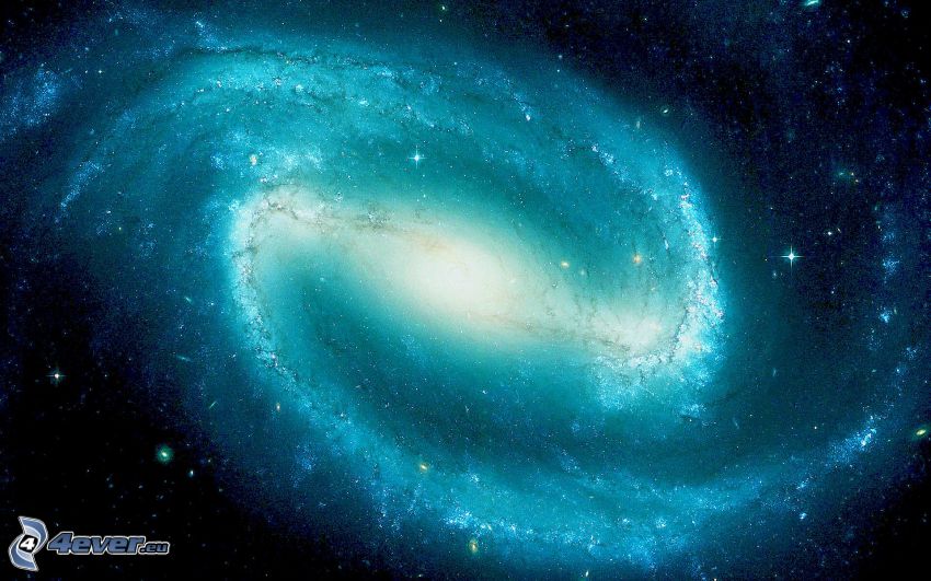 galaktyka spiralna z poprzeczką