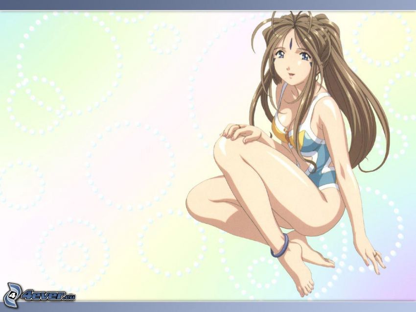 Belldandy, Oh My Goddess!, animacyjna dziewczyna