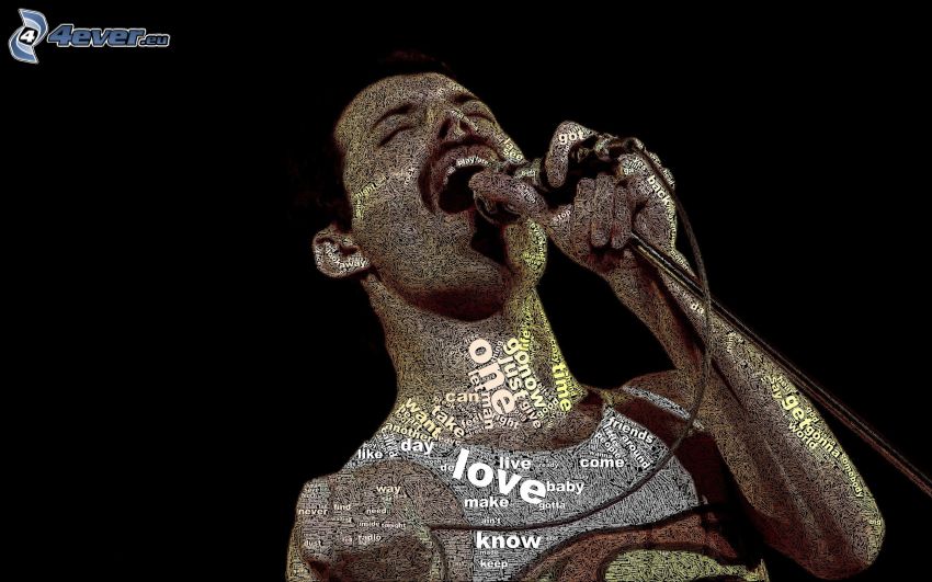 Freddie Mercury, piosenkarz