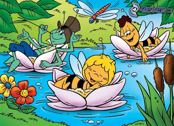 pszczółka Maja, Vilko, Filip, bajka