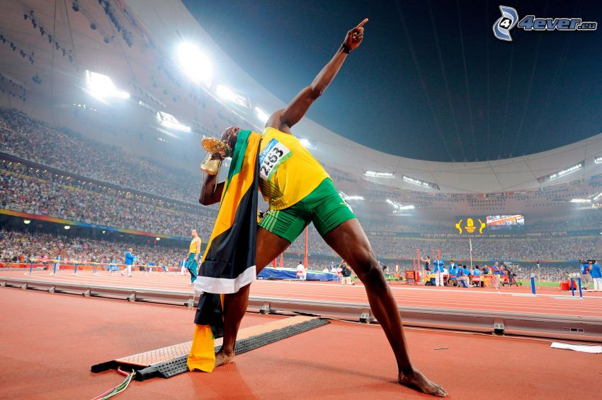 Usain Bolt, biegacz