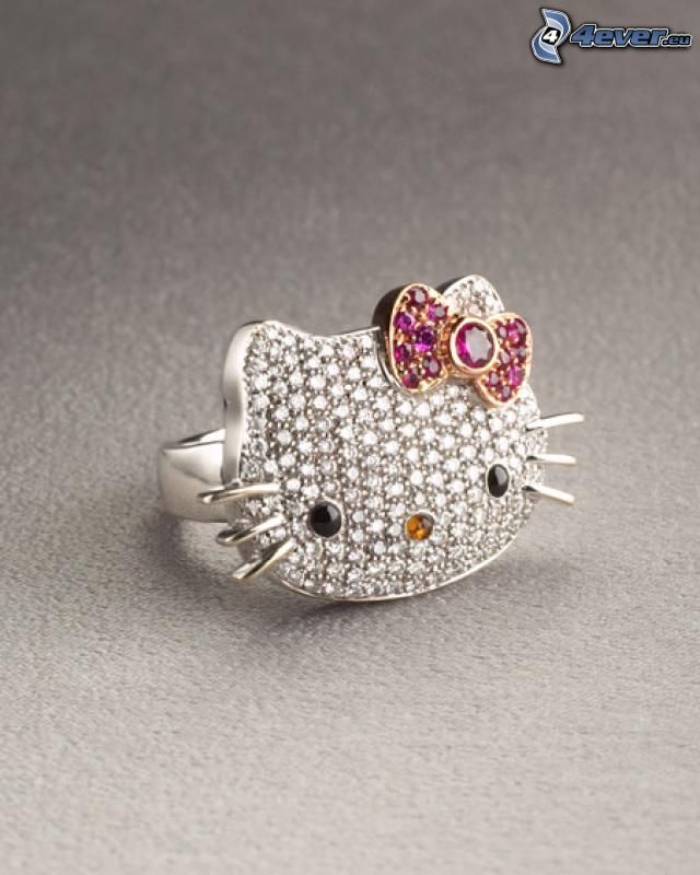 Hello Kitty, pierścień