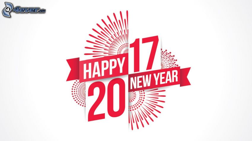 2017, Szczęśliwego Nowego Roku, happy new year