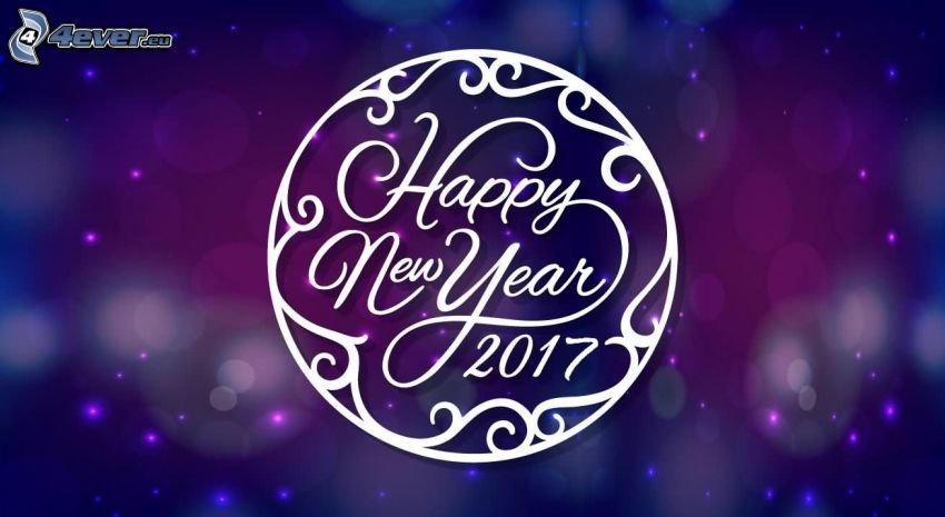 2017, Szczęśliwego Nowego Roku, happy new year