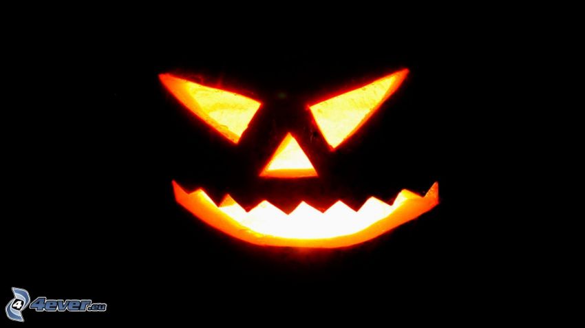 Halloween dynie, jack-o'-lantern