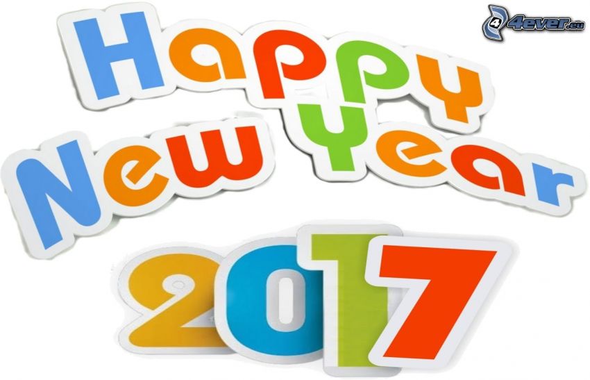 Szczęśliwego Nowego Roku, 2017, happy new year