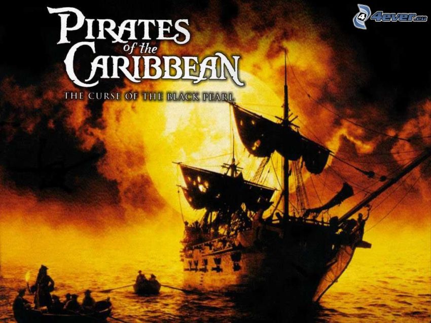 Piraci z Karaibów, Pirates of the Caribbean, czarna perła