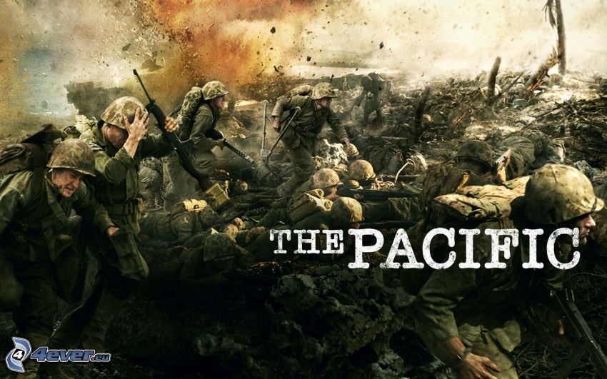 The Pacific, wojna