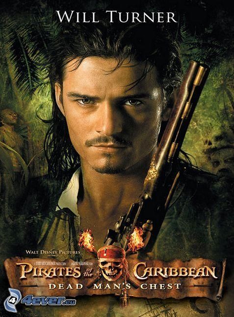 Will Turner, Orlando Bloom, Piraci z Karaibów