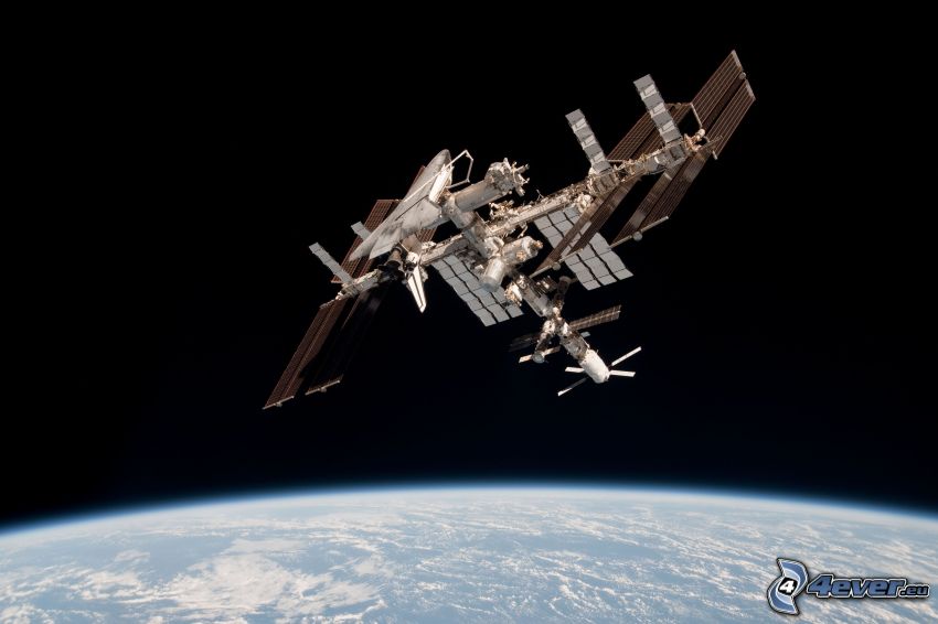 ISS nad Ziemią