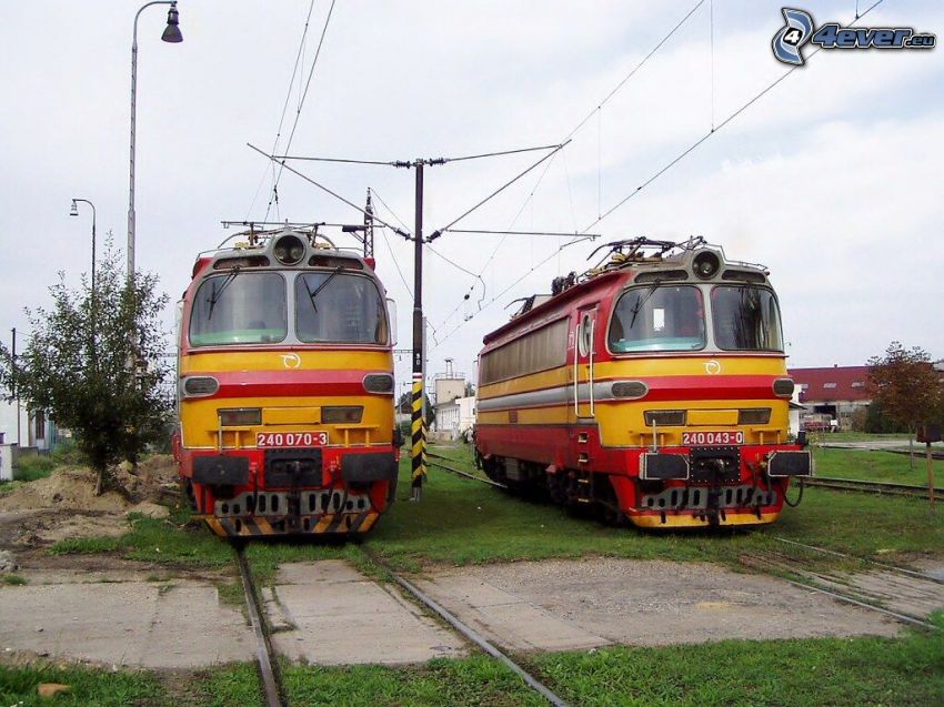 lokomotywy, tory kolejowe, ZSSK