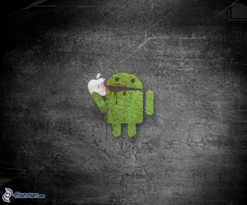 Android, Apple, walka