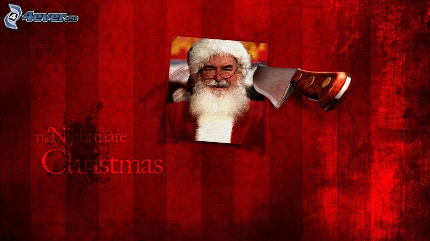 Święty Mikołaj, nóż, The Nightmare Before Christmas