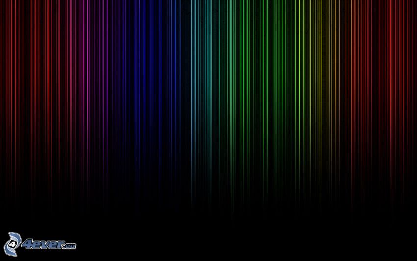 farebné čiary