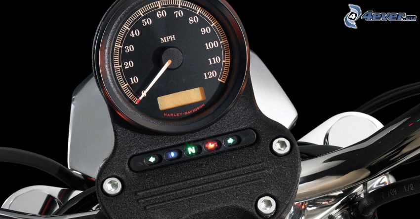Harley-Davidson, tachometer