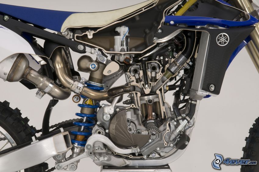 motor, Yamaha YZ 450 F