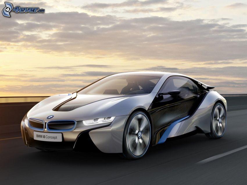 BMW i8, koncept, elektrické auto