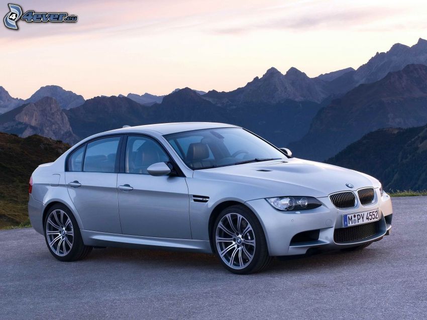 BMW M3, skalnaté hory