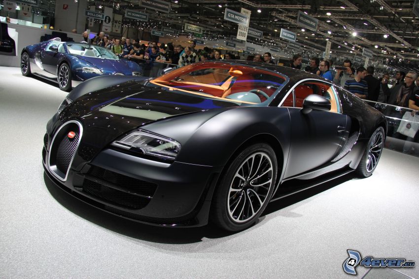 Bugatti Veyron, autosalón