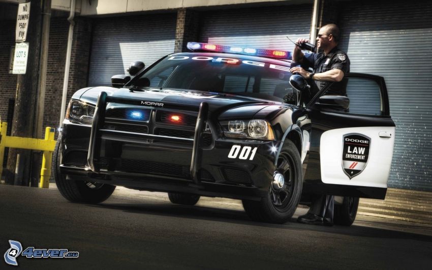 Dodge Charger, policajné auto