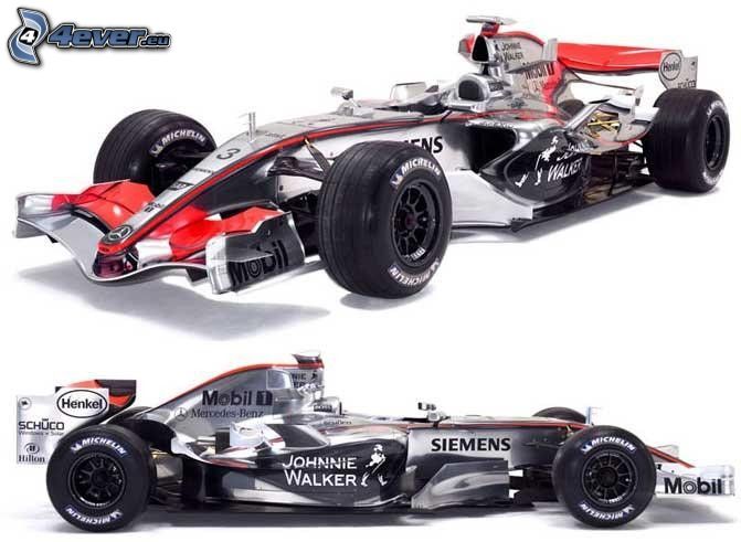 F1 McLaren Mercedes, monopost, Formula 1
