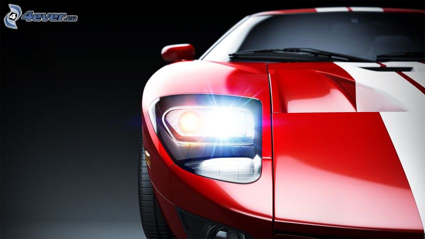 Ford GT, predné svetlo