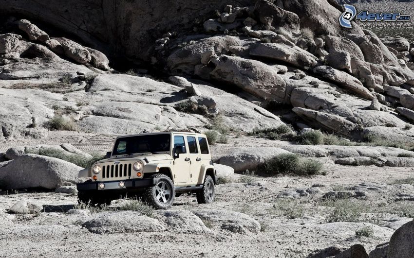 Jeep Wrangler, skaly