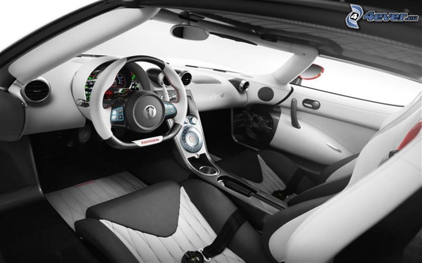 Koenigsegg Agera R, interiér