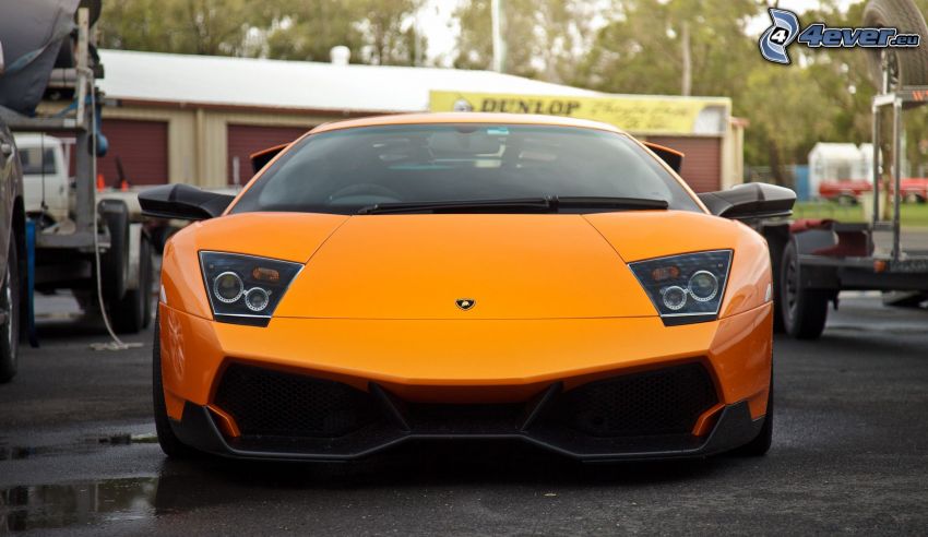 Lamborghini Murciélago, predná maska