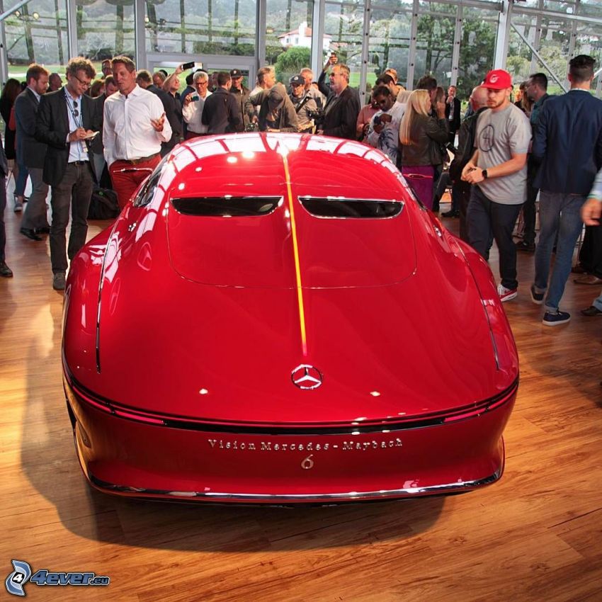 Mercedes-Maybach 6, výstava, autosalón
